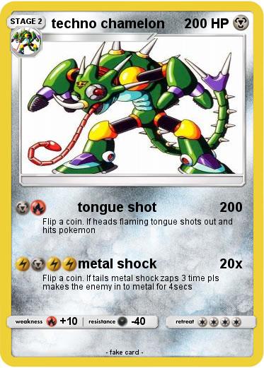 Pokemon techno chamelon