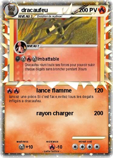 Pokemon dracaufeu