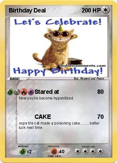 Pokemon Birthday Deal