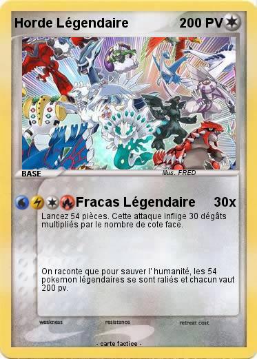 Pokemon Horde Légendaire