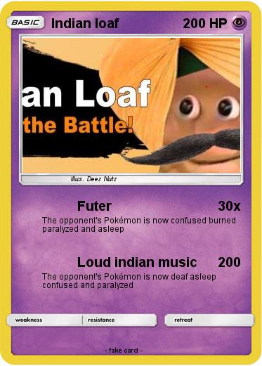 Pokemon Indian loaf