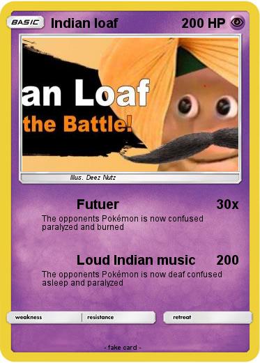Pokemon Indian loaf