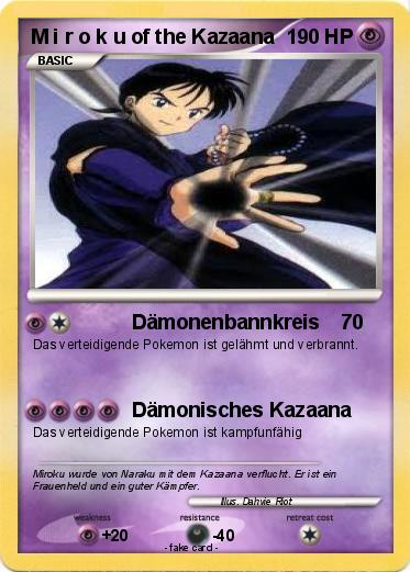Pokemon M i r o k u of the Kazaana