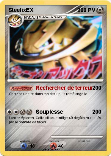 Pokemon SteelixEX