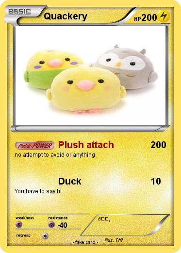 Pokemon Quackery
