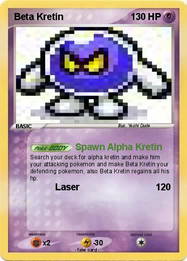 Pokemon Beta Kretin
