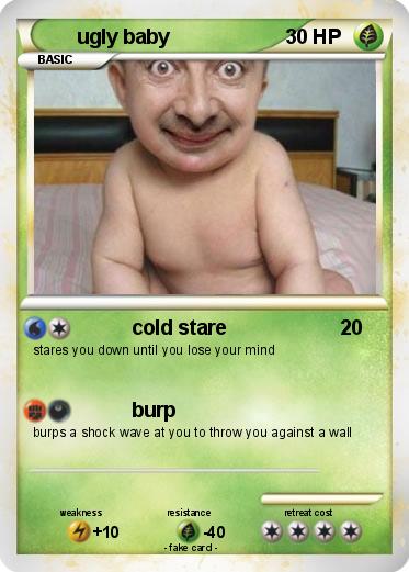 Pokemon ugly baby