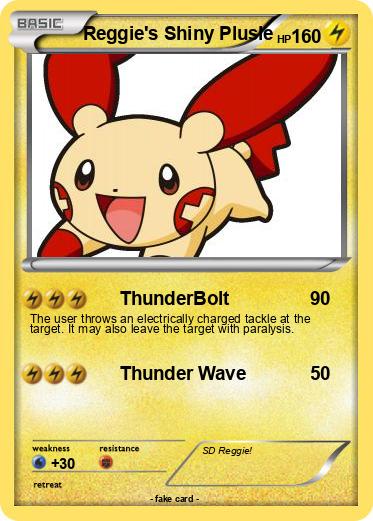 Pokemon Reggie's Shiny Plusle
