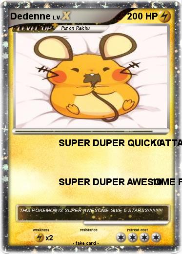 Pokemon Dedenne