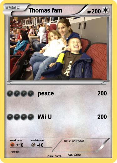 Pokemon Thomas fam