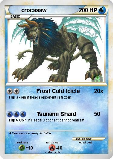 Pokemon crocasaw