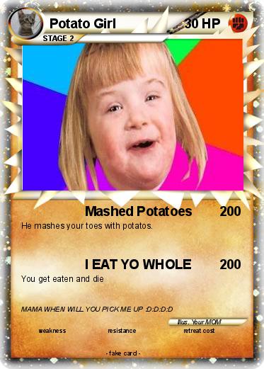 Pokemon Potato Girl