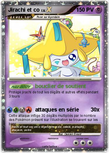 Pokemon Jirachi et co