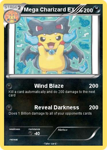 Pokemon Mega Charizard EX