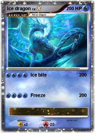 Pokemon Ice dragon