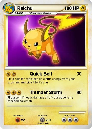 Pokemon Raichu