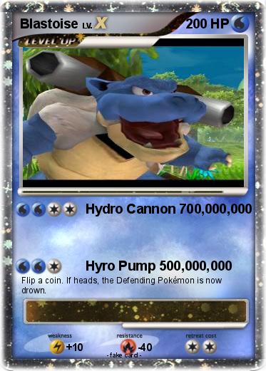 Pokemon Blastoise