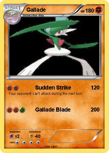 Pokemon Gallade