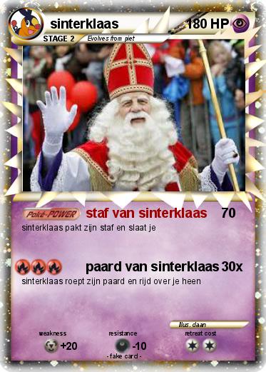 Pokemon sinterklaas