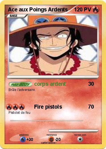 Pokemon Ace aux Poings Ardents