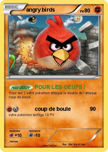Pokemon angry birds