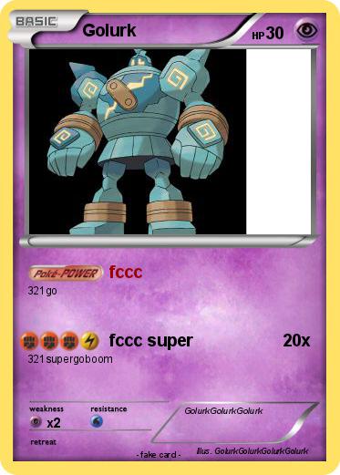 Pokemon Golurk