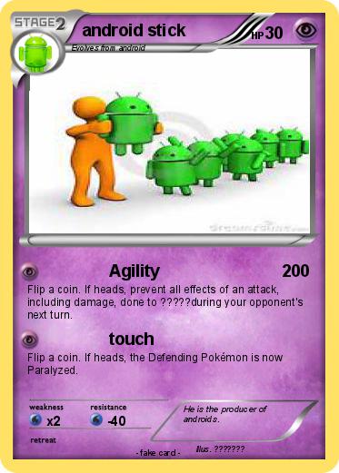 Pokemon android stick