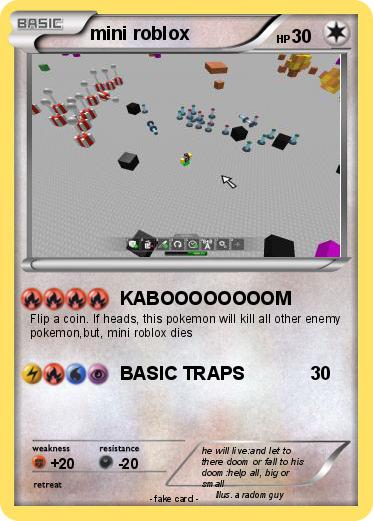 Pokemon mini roblox