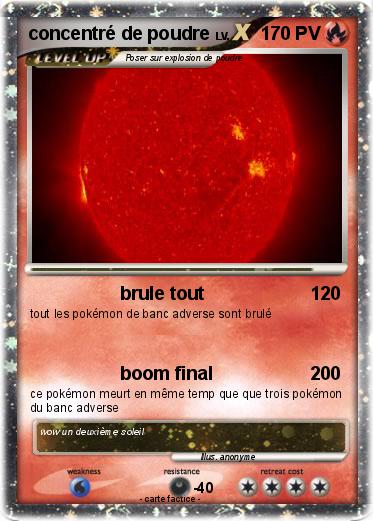 Pokemon concentré de poudre