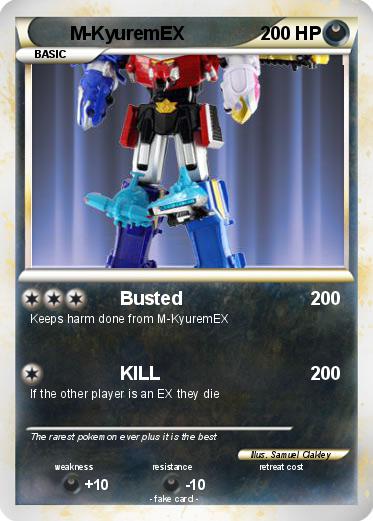 Pokemon M-KyuremEX