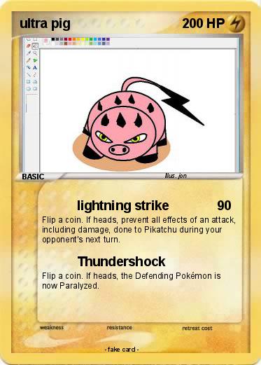 Pokemon ultra pig