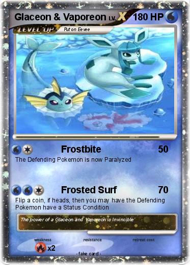 Pokemon Glaceon & Vaporeon