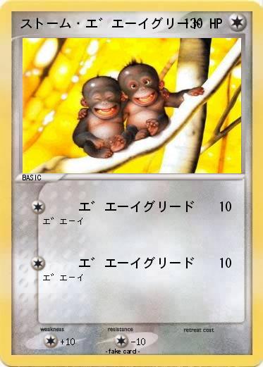 Pokemon ストーム・エ゛エーイグリード