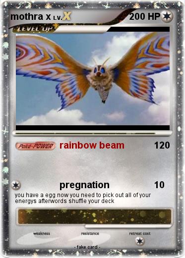 Pokemon mothra x