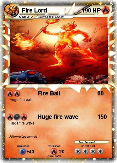 Pokemon Fire Lord