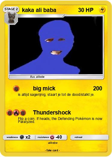 Pokemon kaka ali baba