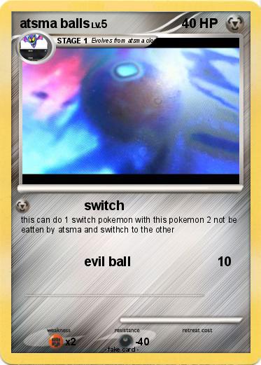 Pokemon atsma balls