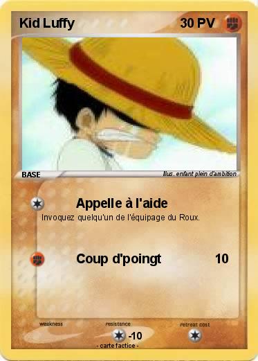 Pokemon Kid Luffy