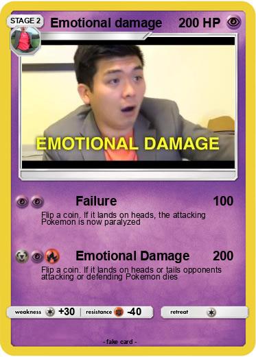Pokemon Emotional damage