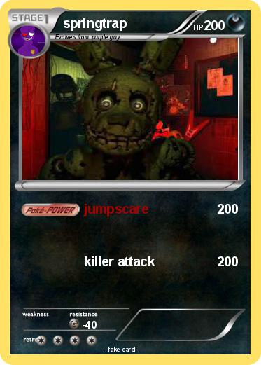 Pokemon springtrap