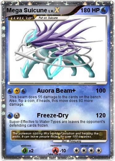 Pokemon Mega Suicune