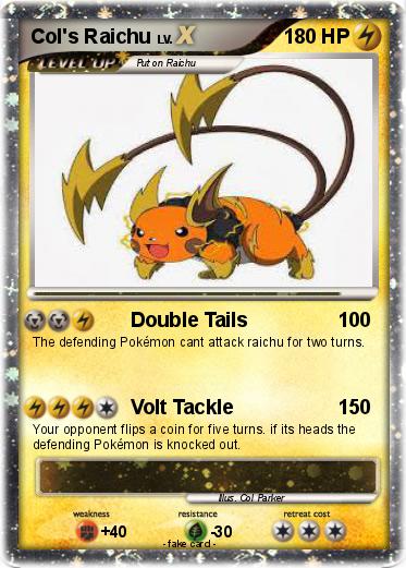 Pokemon Col's Raichu