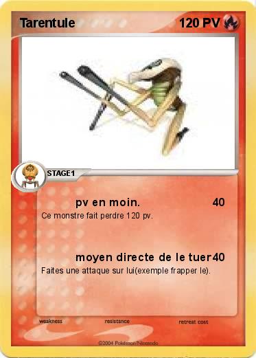 Pokemon Tarentule