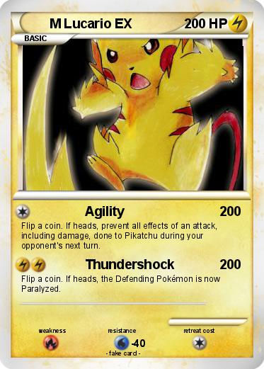 Pokemon M Lucario EX