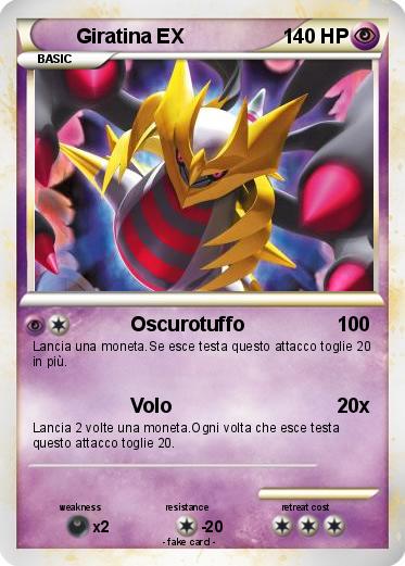 Pokemon Giratina EX