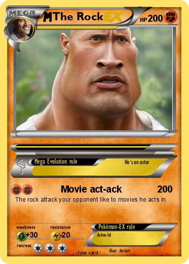 Pokemon The Rock