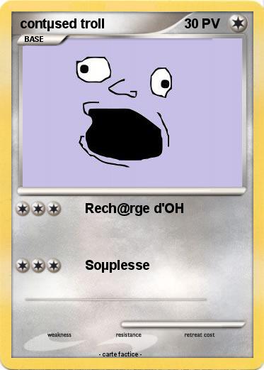 Pokemon contµsed troll