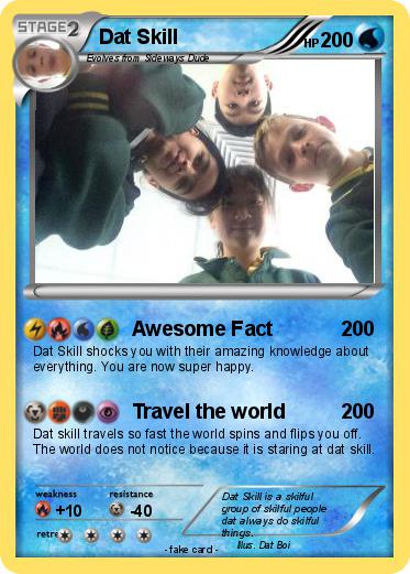 Pokemon Dat Skill