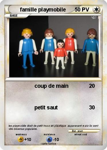 Pokemon famille playmobile