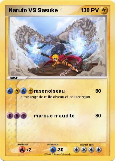 Pokemon Naruto VS Sasuke
